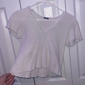 Plain white Brandy Melville top (2019)